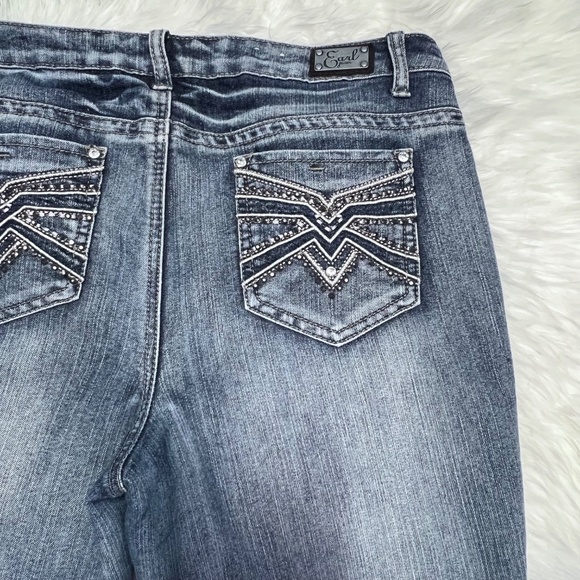 👖|•EARL JEAN•| Pretty Cropped/Capri Jeans Size 12👖 - Picture 4 of 8